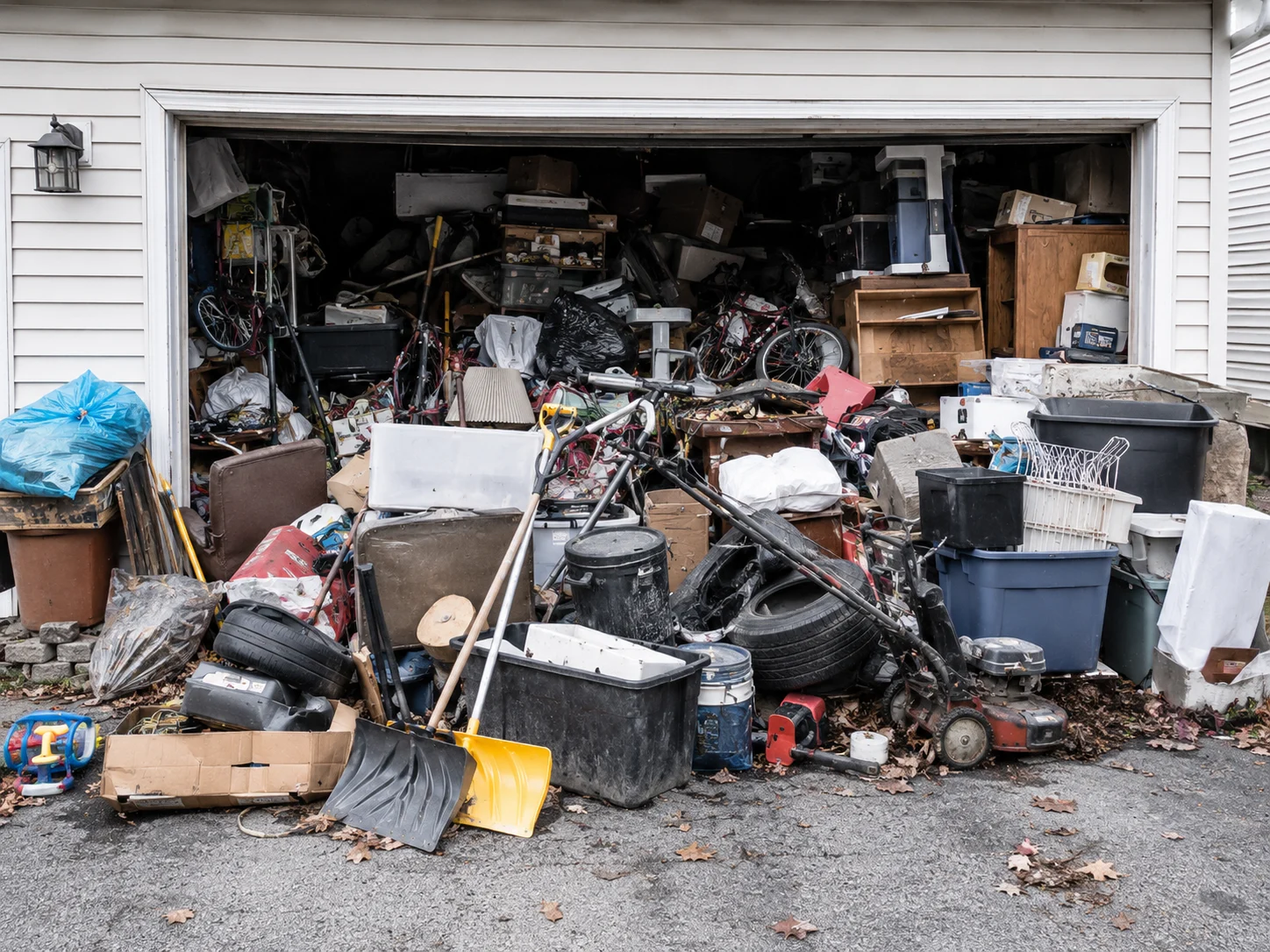 Garage cleanout and junk removal