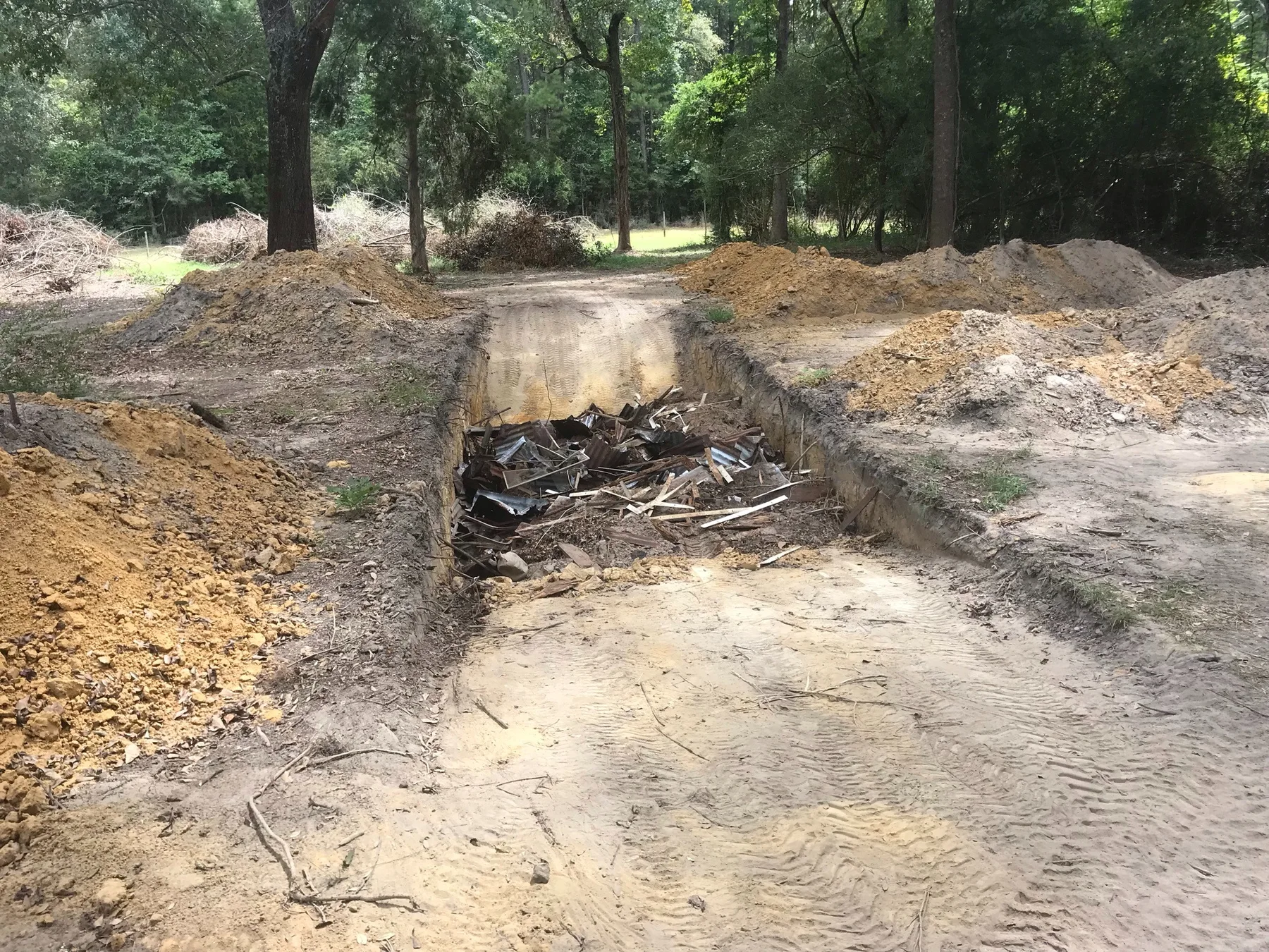 Tractor Work - Excavation project
